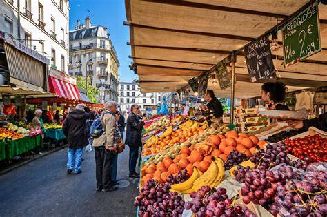 image grande ville martienne et marchés
