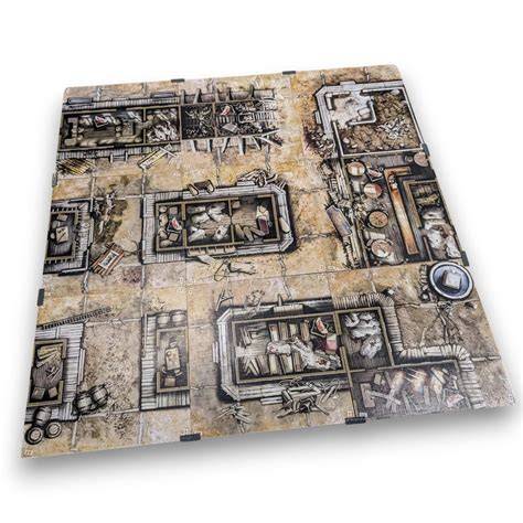planche de tuiles Zombicide