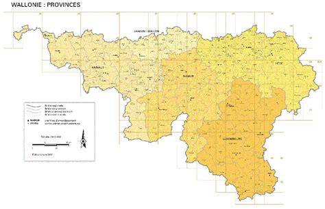Carte et factions de Valonia