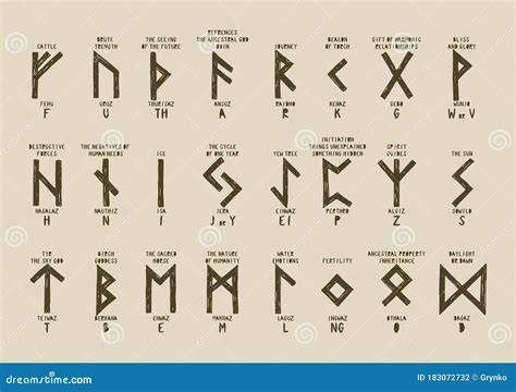 illustration noms magiques et runes
