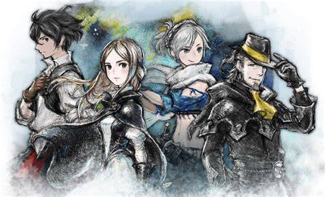 illustration du système de combat et des classes Bravely Default