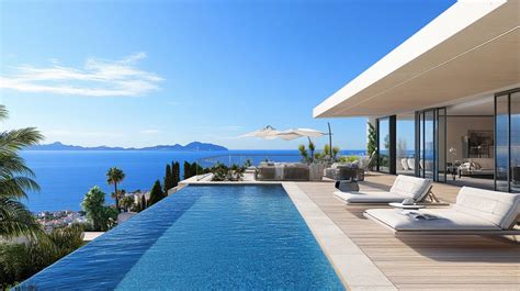 cannes villa mer photographie luxe