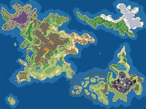 Cartographie et édition de monde dans RPG Maker MV