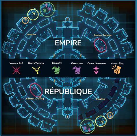 diagramme d'index d'équipement SWTOR