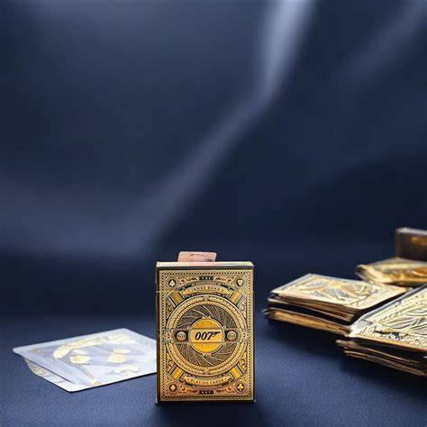 illustrations cartes bond 007 ambiance luxe