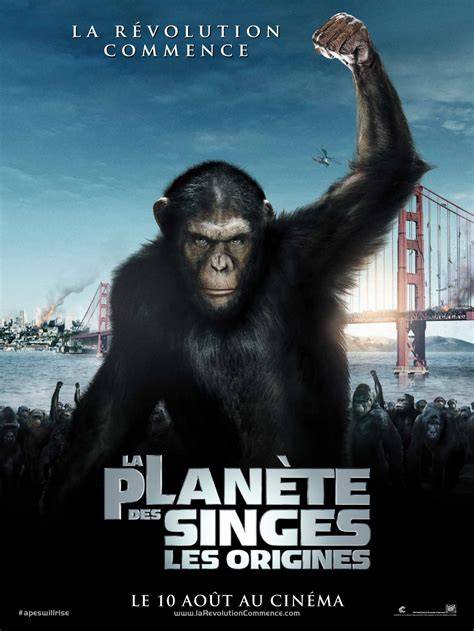 Planète des Singes infographies et timeline