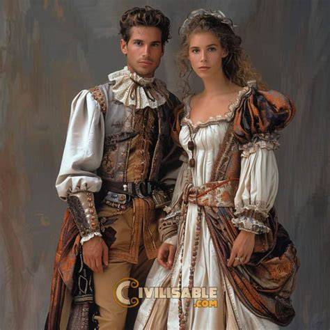 costumes renaissance baroque infographie