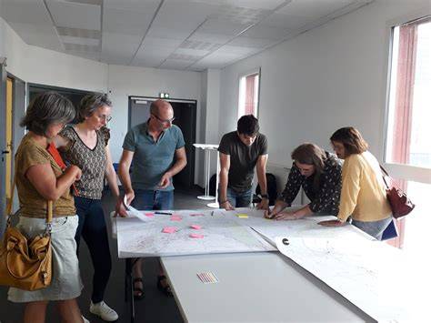 schéma zones et ateliers artisanat