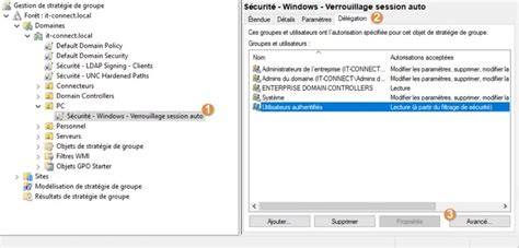 Console de verrouillage et permissions Havre-Sac