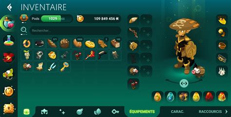 Capture d’écran Dofus Touch illustration Quête A