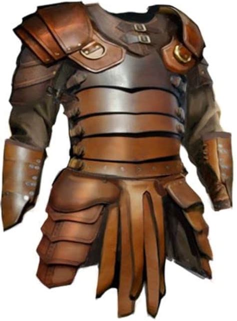 Armure en cuir pour GN (illustration et illustration de modules)