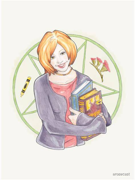 illustration Willow Rosenberg magie évolution