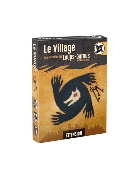 carte du village forêt Loups Garous