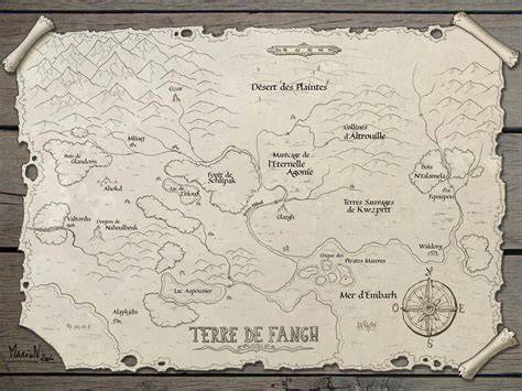 carte regions Terre de Fangh