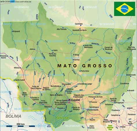 Carte du Mato Grosso 1938-39