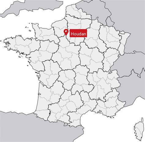 carte localisation Houdan et réseaux immobiliers