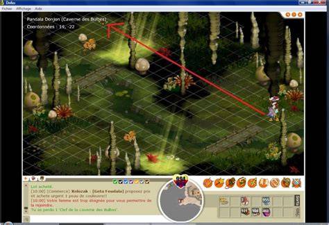 carte coordonnees Pandala et caverne Bulbes