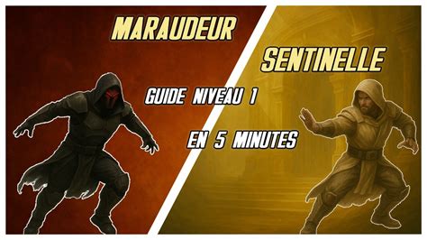 diagramme comparaison Sentinelle et Maraudeur (héritage et style)