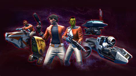 Schéma des zones et objectifs de saison SWTOR