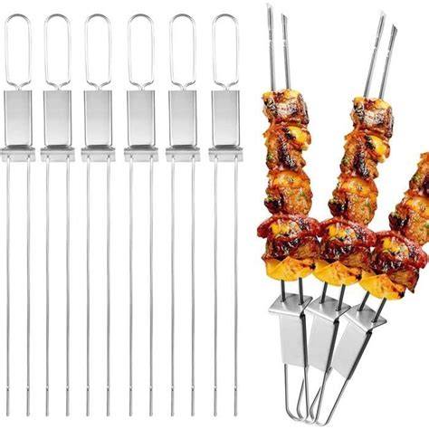 schéma dispositions brochettes barbecue