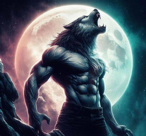illustration du Loup-Garou et du mentaliste en action