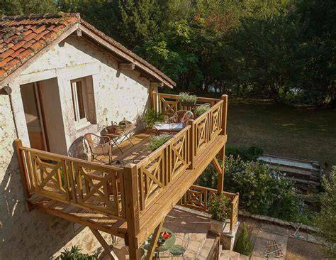 balcon et terrasse bois nature