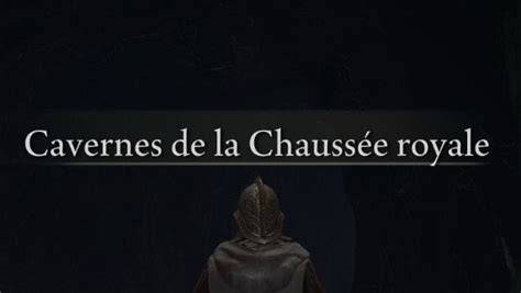 Carte des Cavernes de la Chaussée Royale