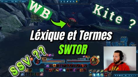 Infographie: Lexique SWTOR et extensions