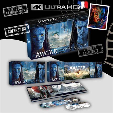 illustration collection coffret 4K et Blu-ray