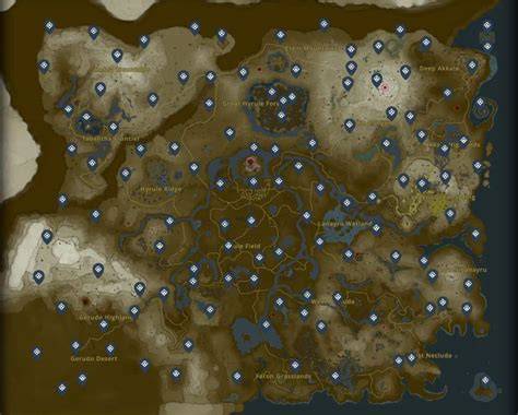 cartes et lieux du sanctuaire