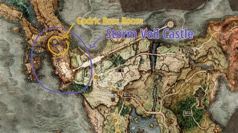 Carte de Stormveil Castle et emplacement