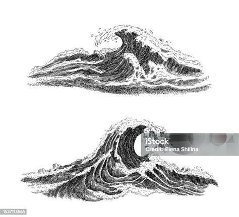 illustration glyphe et mécaniques de vague