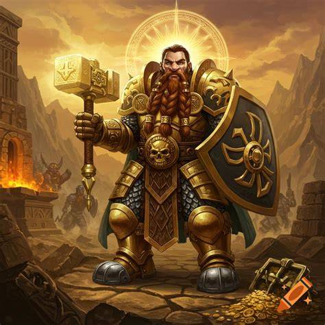 miniature_nain_paladin_cuivreacier_id1