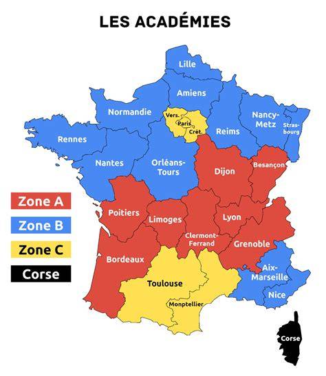 carte des zones de repaire par environnement