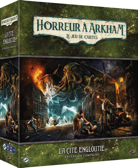 carte de campagne Arkham Lovecraft