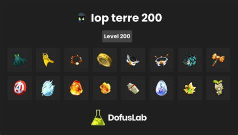 infographies progression Iop Terre niveaux