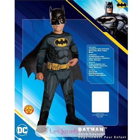 illustration panoplie Batman enfant 5-7 ans