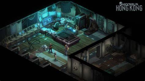 infographie structure univers Shadowrun Hong Kong