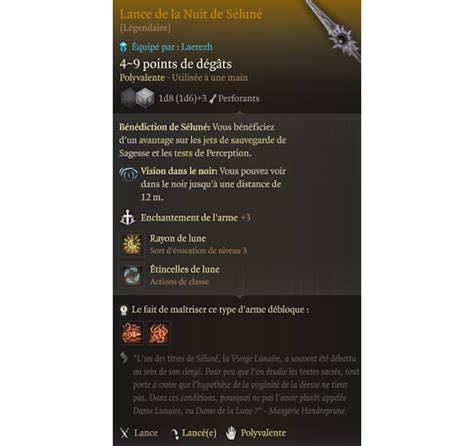 Armes à distance et mêlée BALDUr’s GATE 3 (illustration des armes)