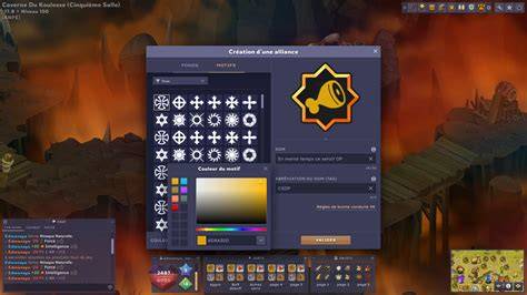 Interface themes Dofus Unity overview