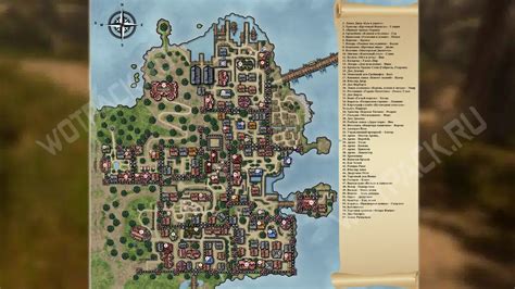 Carte des zones et PNJ clés Neverwinter