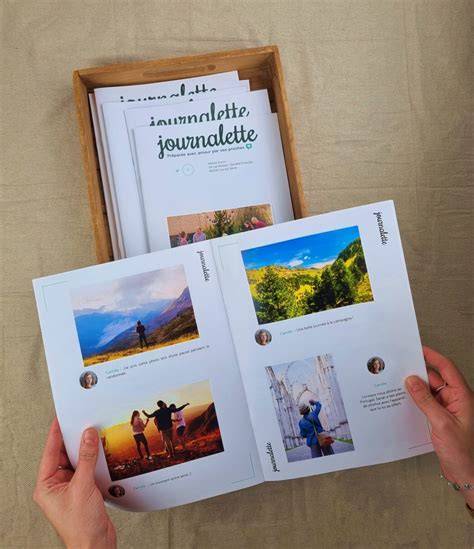 journalette gazette senior impression papier