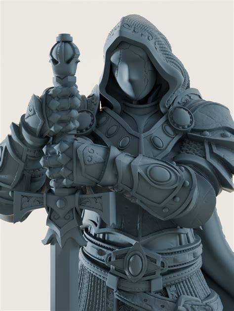 scheme ombrage visage figurine 32mm