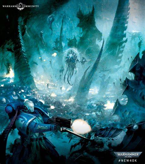 infographie essaim tyranide et leviathan