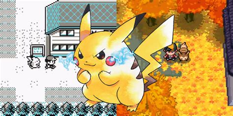 pokemon jaune entourage interactions pikachu