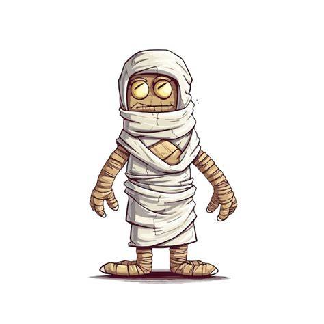 illustration momie et tombe culturelle