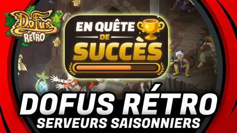 infographies recenseant les versions et modes des serveurs Dofus Retro