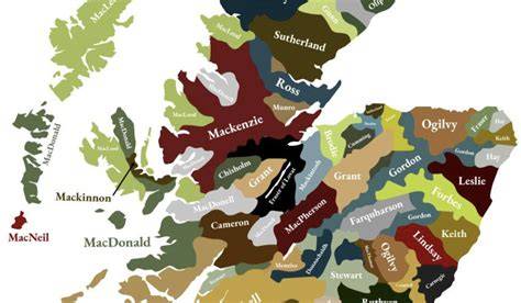 carte des clans et archétypes nippons