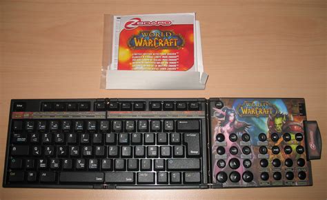 Clavier dédié World of Warcraft interface