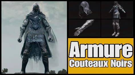 armure couteaux noirs